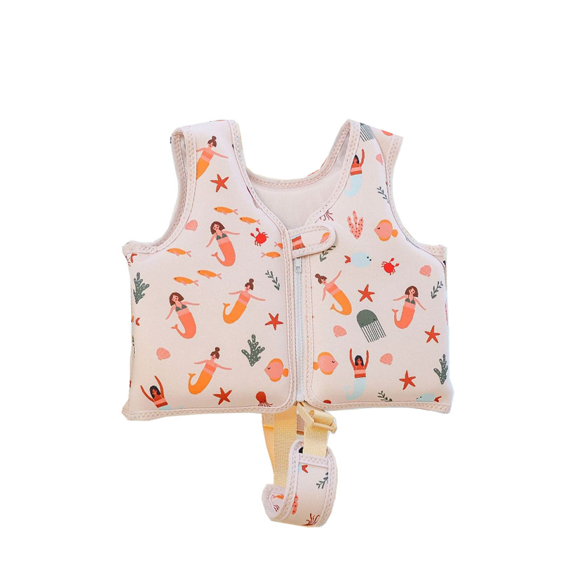 새로운 복고풍 인어 가랑이 부력 조끼