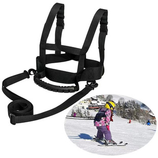 Лыжная лыжная доска, детские регулируемые подтяжки для тренировок, лыжный рюкзак
