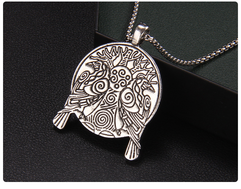 Fashion Eagle Stainless Steel Plating Pendant Necklace 1 Piece