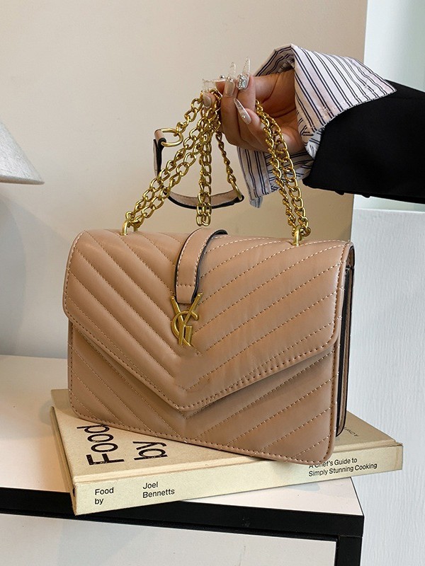 Bolso de moda de mujer 2025 nuevo bolso de estilo de cadena de bolso de cinturón bolso de hombro transfronterizo súper fuego bolso de solapa