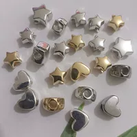 CCB Большая дыра любви пятиконечная звезда разбросанные бусы DIY ювелирные аксессуары ручной работы