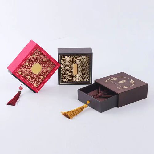 Heritage bracelet box, ancient gold tassel jewelry box, jewelry bracelet, toy bracelet, gift box, jewelry packaging box wholesale
