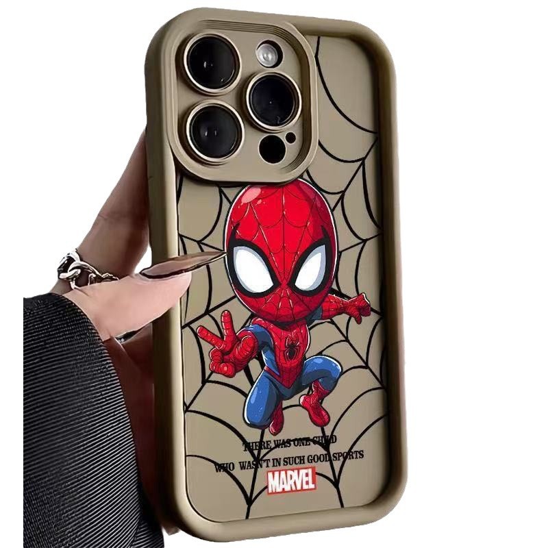 Funda para iPhone 17 Pro, estilo europeo y americano, personalizada, Apple 15 anticaídas, 14 de dibujos animados, 13 Pro Max nuevo modelo 16E