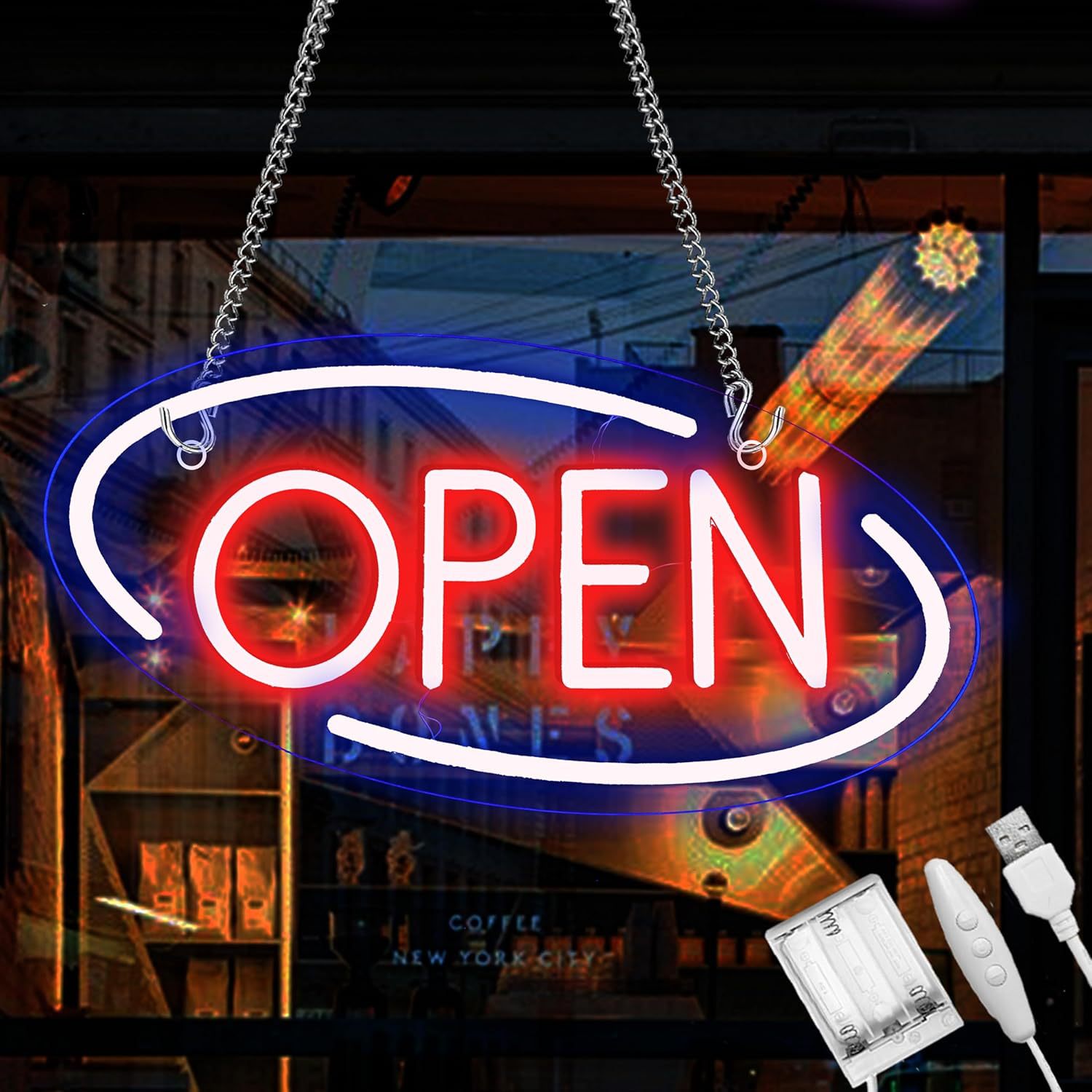 Open Neon Signs 42x21