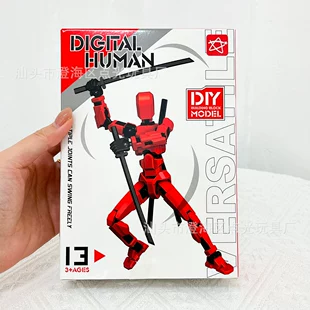 3D-фигурка с подвижными суставами DIY