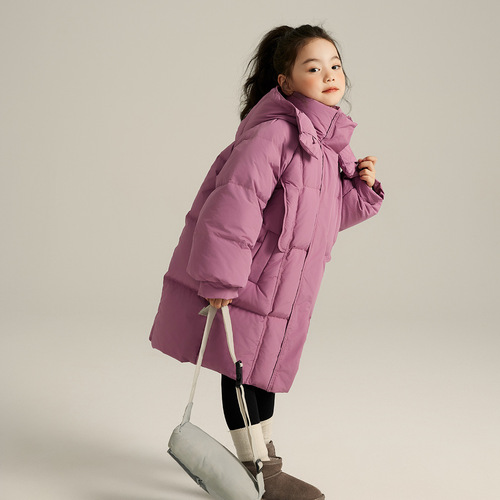 Momojia Children's Clothing Down Jacket Girls' Style Down Jacket  New Children's Winter Outing Jacket 85 Down