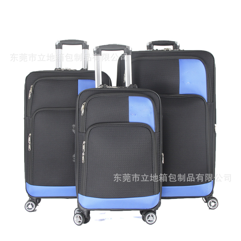 Spring best selling Oxford cloth luggage wholesale low price waterproof durable travel luggage password box trolley case manufacturers