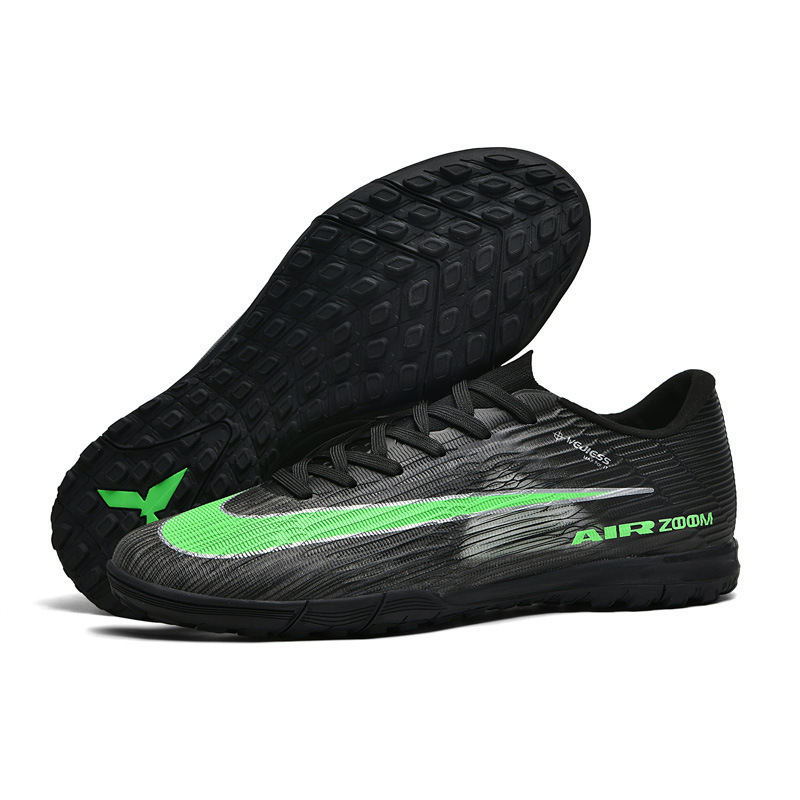 Tenis de Fútbol de Corte Bajo para Césped Sintético de TPU y Malla Ligeros