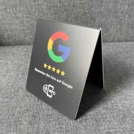 NFC感应台卡 Google/Instagram好评点评卡 社交引流213芯片桌贴卡