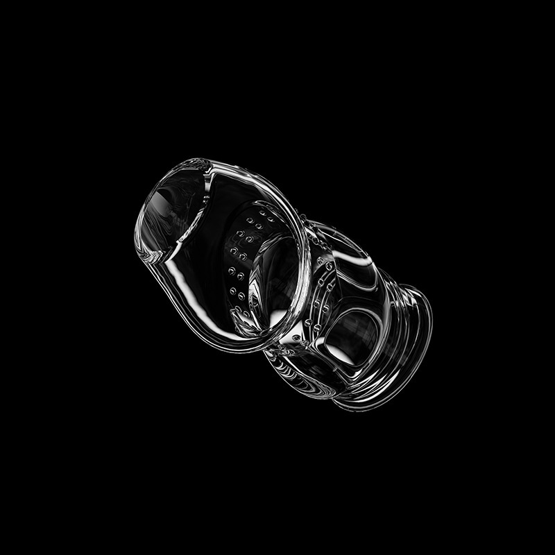 Dual anillo estriado para hombres, glândulas gruesas, collar, pareja, sexo, artículos sexuales para adultos al por mayor image 4