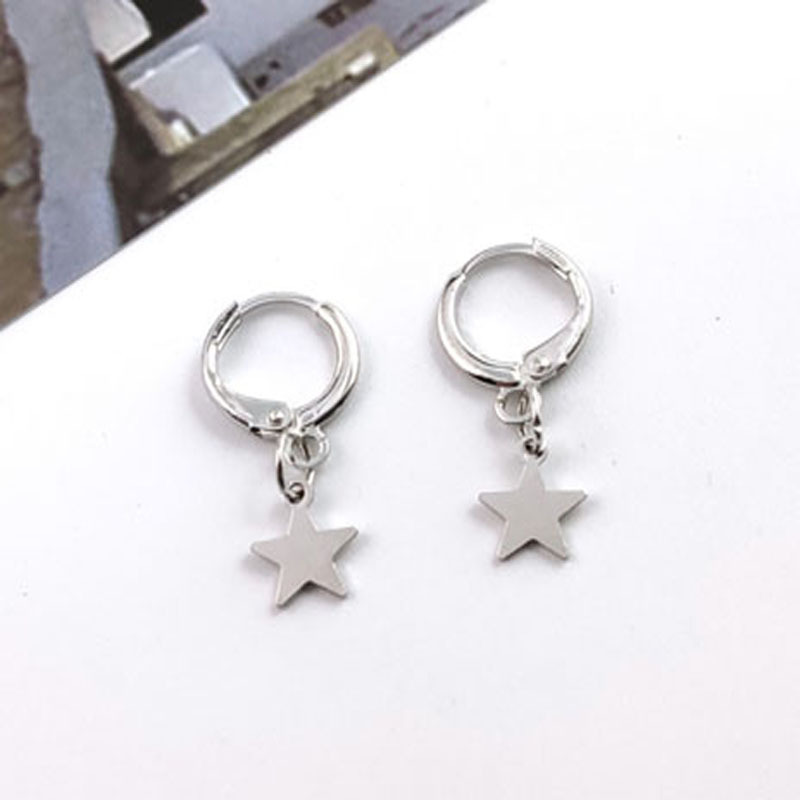 흰색 다섯개 별