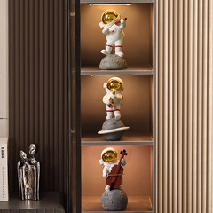 Astronaut astronaut wine cabinet decorations living room light luxury wine rack entrance TV cabinet sideboard decoration