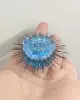 Black straight hair 2.0cm double -row blue (for other internal diameter)