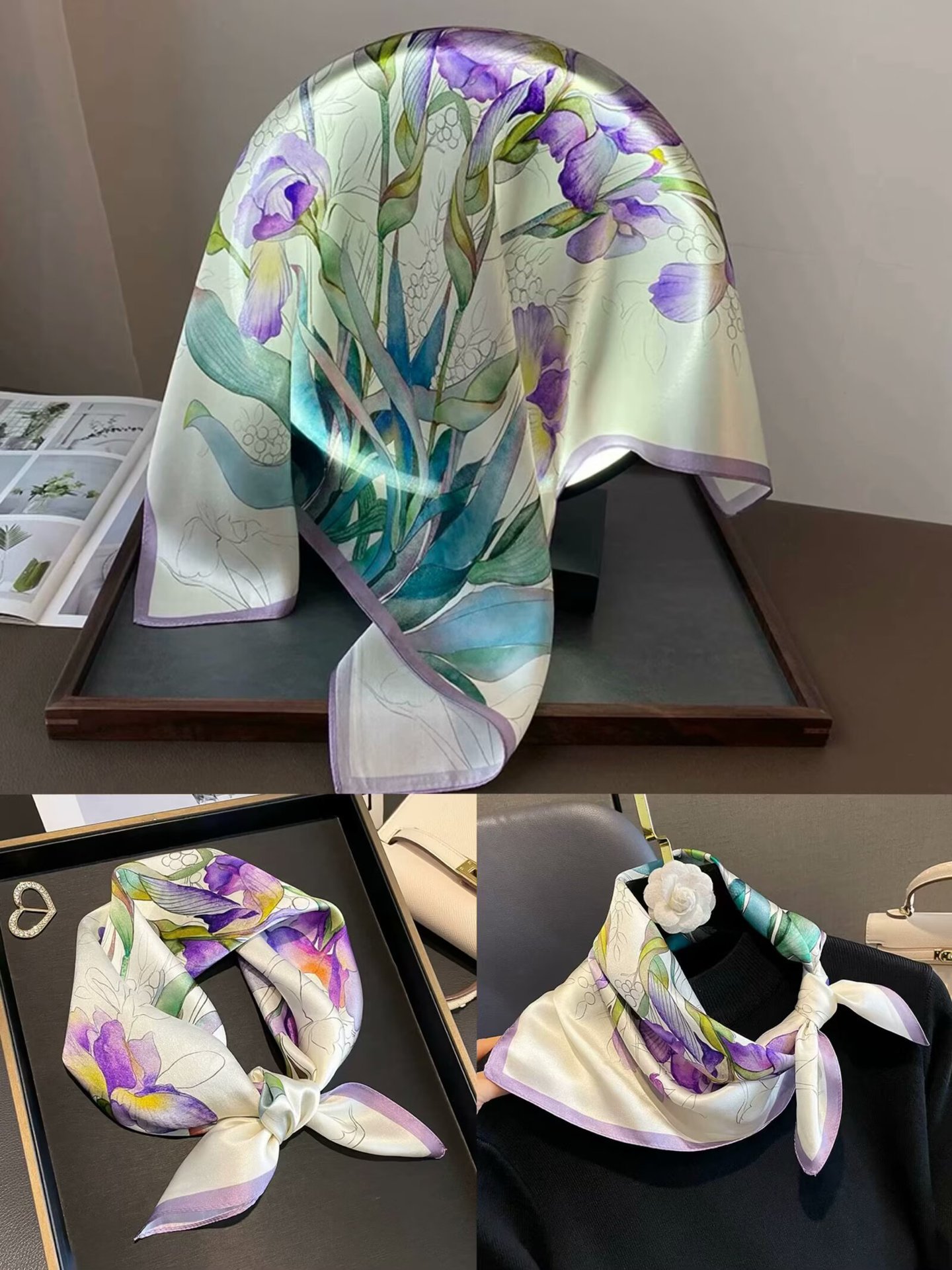 보라색 백합