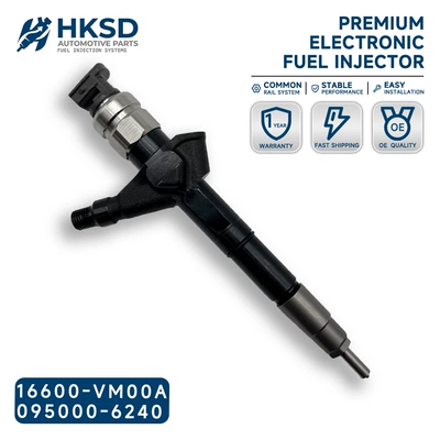 Diesel common rail injector 16600-VM00A 095000-6240 electronically controlled injector assembly