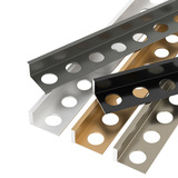 Алюминиевая сплавная плитка L -обработка края из нержавеющей стали Ян угловой крайний край сделка с правой угловой границей граница границы