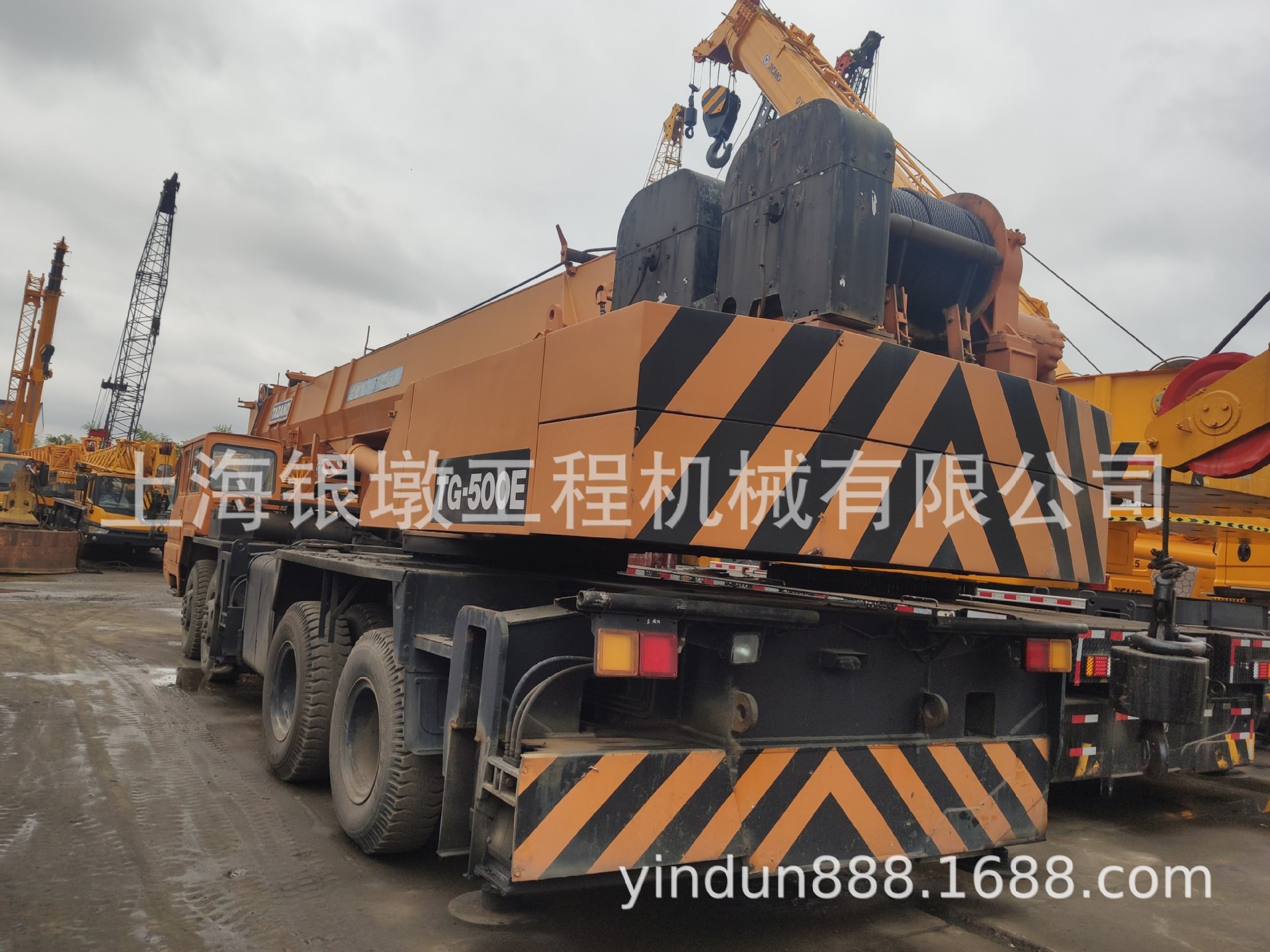 出售汽车吊加藤，多田野，神刚50吨TADANO二手起重机，越野吊