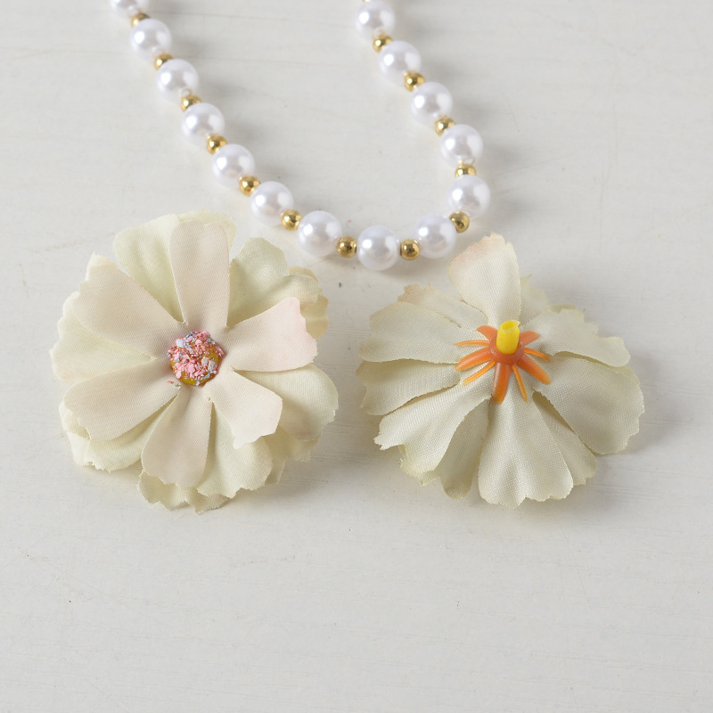 Pequeño crisantemo pequeña margarita flor artificial hecha a mano flor retró joyería de cabello pinza flor decoración ropa props de disparo