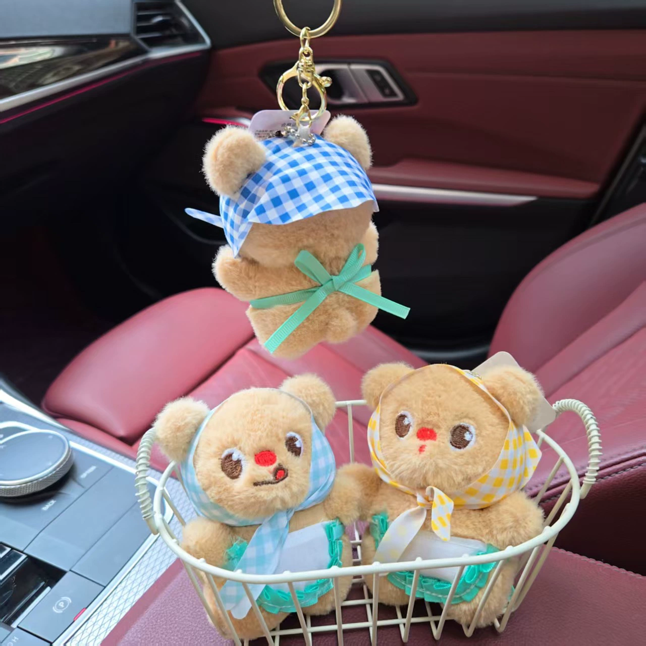 Интернет-тренд медведь плюшевый брелок