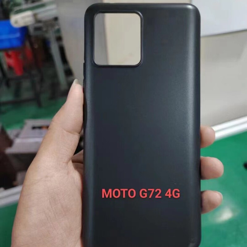 Large hole frosted TPU phone case for MOTO model G72 4G leather case Printing soft rubber phone case protective cover