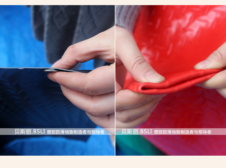 Thickened PVC Non-slip Plastic Mat Floor Rubber Floor Carpet Waterproof Home Balcony Warehouse Kitchen Large Area Shop
