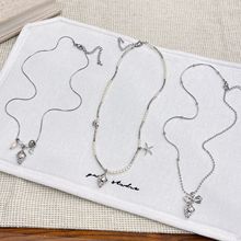 2025新款爆款海岛浅夏海星吊坠项链女小众设计锁骨链海边度假配饰