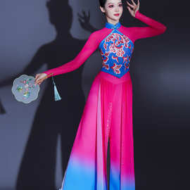 胶州装新款套装中广场舞现代秧歌服女舞打鼓舞