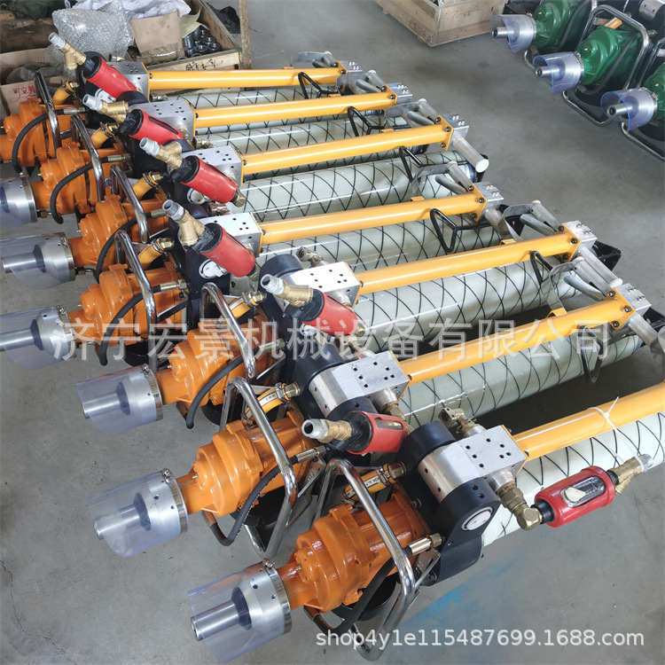 宏景气腿锚索钻机矿用气动帮锚杆打孔机MQT-130/3.2风动井下钻机