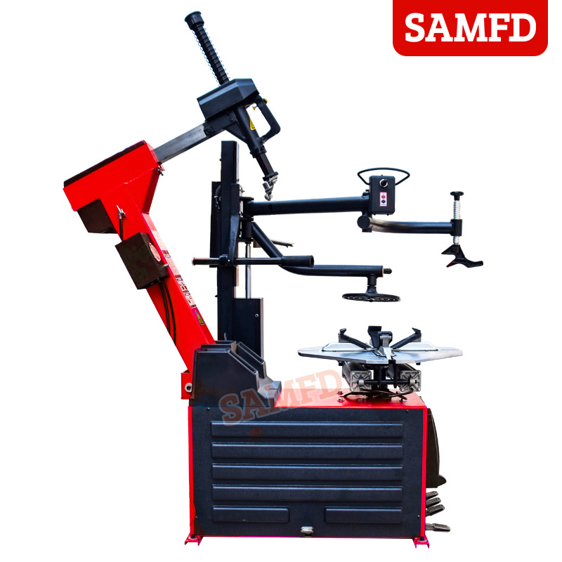 Venta directa de fábrica, extractor automático de neumáticos de automóviles de alta gama, desmontador de neumáticos de espalda, brazo auxiliar de desmontaje, neumático a prueba de explosiones