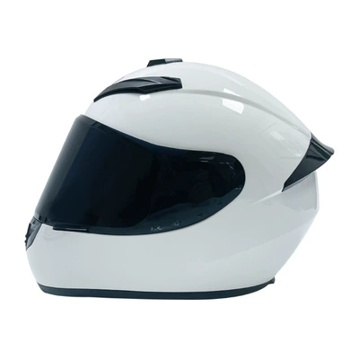 Helmet, Rider Bluetooth Full-Face Helmet, Protective | Motosiklet kaskı (dəbilqə) - pure-white-black-lenses-s55-56cm