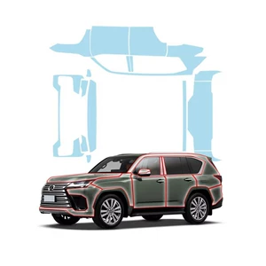 22-26 Lexus LX modelləri üçün görünməz Tpu qoruyucu film, cızılmaya davamlı