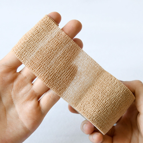 Medical Self-adhesive Elastic Bandage Wound Dressing Bandage Gauze Roll Exercise Training Fixation Pressure Breathable Elastic Bandage