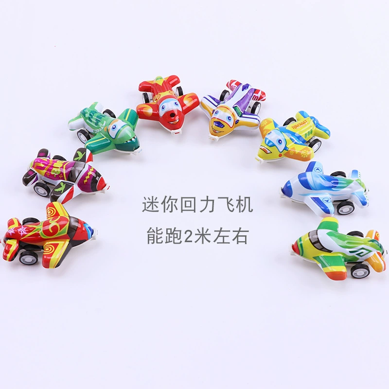 Детские игрушки-самолеты с откатным механизмом для мальчиков и девочек, инерционная мини-модель самолета, искусственная детская игрушка для ползания, подарок