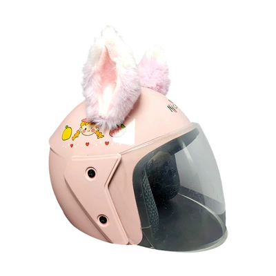 Ear Decoration Electric Vehicle – Motosiklet dəbilqələri