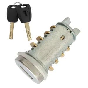 Suitable for old Fiat door lock cylinder car Fiat short door lock cylinder double key auto parts