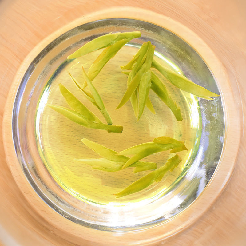 綠茶批發西湖杭州獅峰龍井茶龍井茶新茶豆香濃香型手工包跨境電商