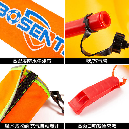 Falling water protection automatic inflatable with broken window hammer car self-rescue portable car car falling water treasure life buoy jacket