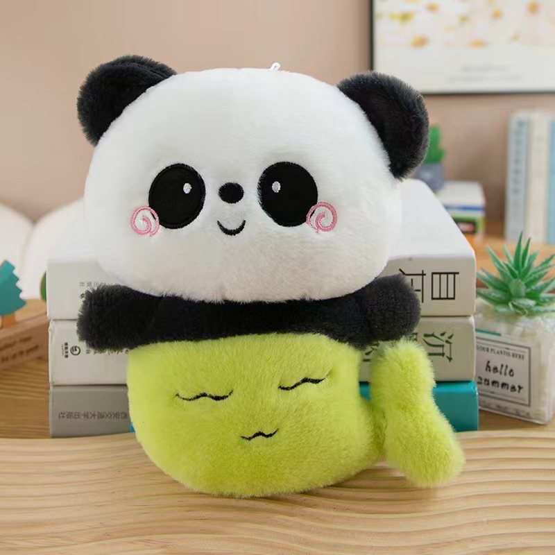 Juguetes de peluche lindos muñecas de frutas almohada muñeca agarra muñeca boda tira muñeca de tela muñeca estand juguetes regalos