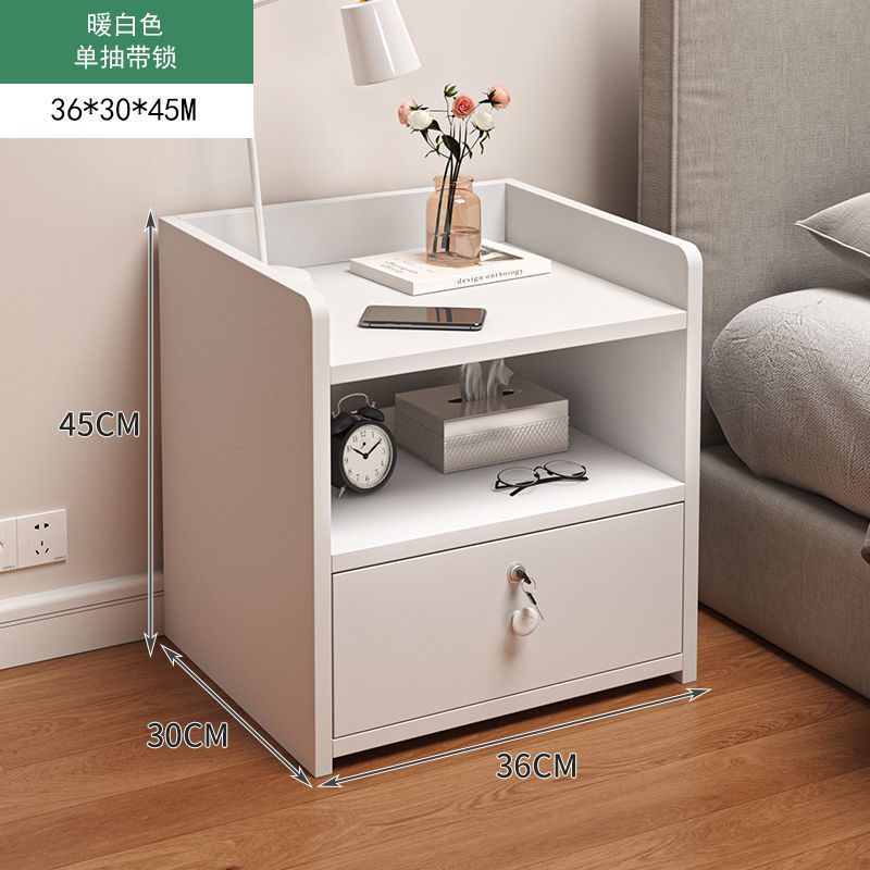 [잠금 장치가있는 단일 펌핑] 45cm 따뜻한 흰색