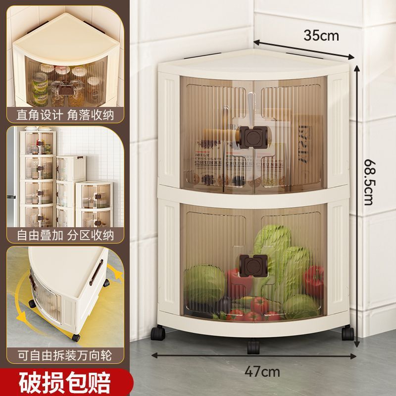 三角置物架角柜转角柜客厅厨房墙角收纳柜卫生间三角柜角落墙边柜|undefined