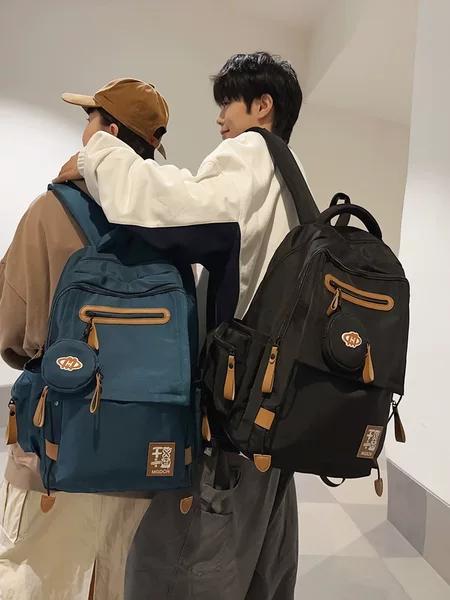 Backpack 2025 new large-capacity backpack junior high school student schoolbag college student tide backpack travel bag wholesale