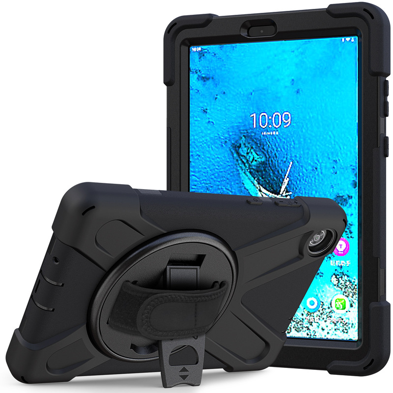 For Lenovo Tab M8 flat cover 8 inch 8505F rotating bracket 8505F contrast color TB-8705F protective case