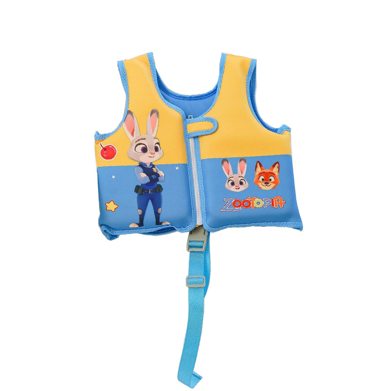 새로운 디자인의 동물 친구들 캐릭터 아동용 부력 조끼 (기저귀 부착형)