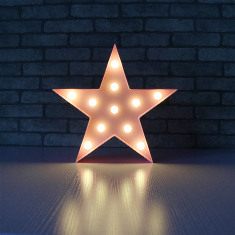 큰 다섯개 별-분말