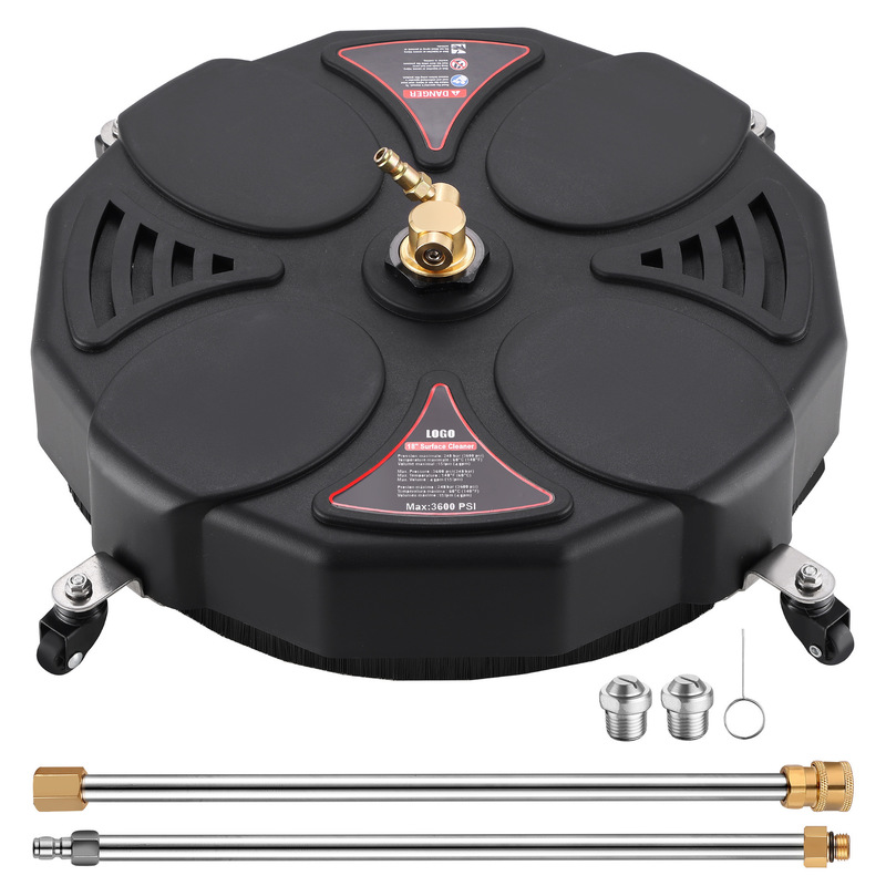 Lu Zheng Washing Ground Pan 13inch Yard Pavement Cleaning Machine 16inch Double Sprinkler 18.1inch /4 Quick Plug