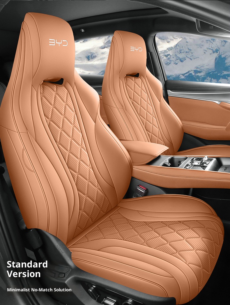 New Model Special Car Hiace 07Ev Nappa Leather Four-Season Left-Hand Drive Overseas Right-Hand Drive Seat Cover Cross-Border Full-Cover Car Seat Cushion