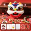 Lion Dance Soap Treasure Digging - Breaking Beads [Treasure Digging + Beads + Blowing Bubble + Homemade Soap]