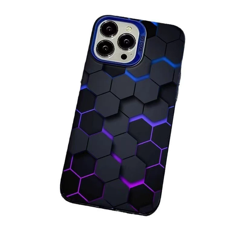 Новые соты куба подходят для iPhone 16, simple 15 plus матовый iPhone 17, трендовый 13, продвинутый 14, анти-падение