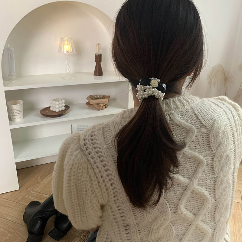 Vysoce kvalitní malá parfémovaná barevná mašle do vlasů, kožená stuha, dámská krátká vlasová pokrývka hlavy, dámská kravata, šperky na hlavu s tlustým střevním kruhem_voghion.com