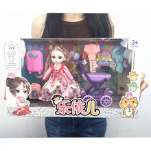 大号巴比娃娃套装女孩公主儿童玩具过家家地摊机构大礼品厂家批发